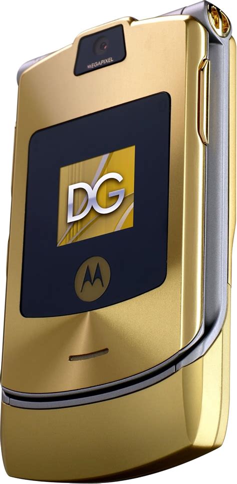 motorola v3 dolce & gabbana